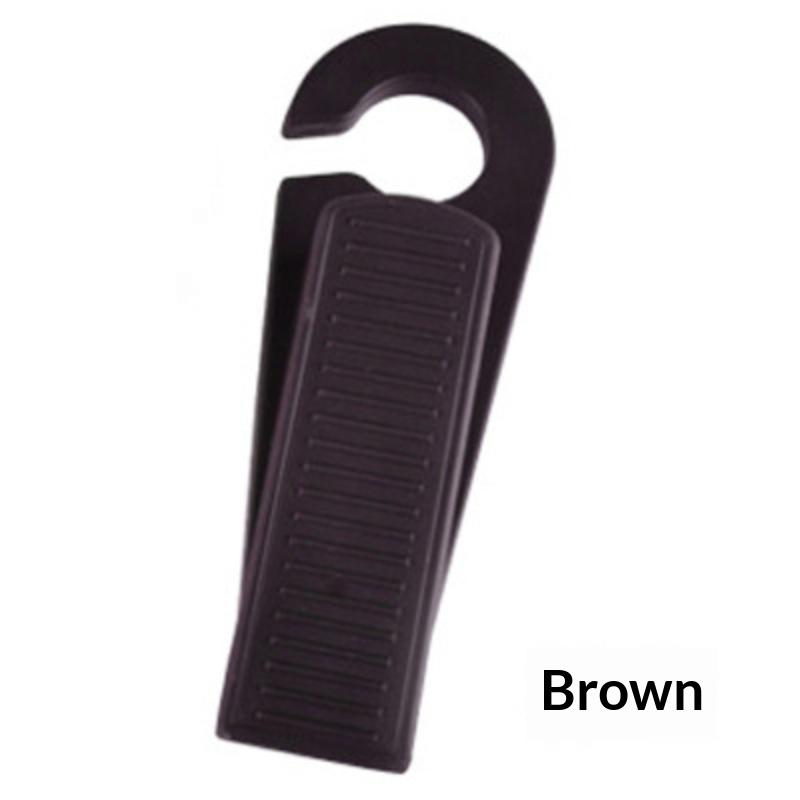 Punch Free Door Stopper Easy Remove Hangable Windproof Non-Slip Door Holder for Rental Home Bedroom