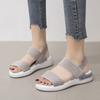 Women S Korean Style Flat Sport Sandals Roman Beach Shoes Summer