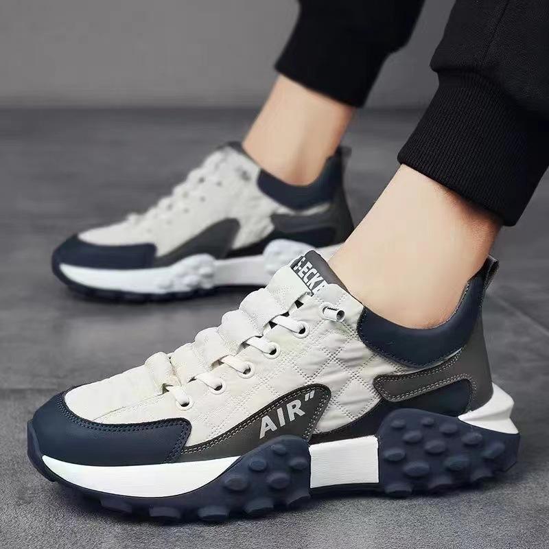 

Men s sports shoes color matching men s autumn and winter new casual shoes outdoor sports men s shoes platform sports shoes Korean version 44