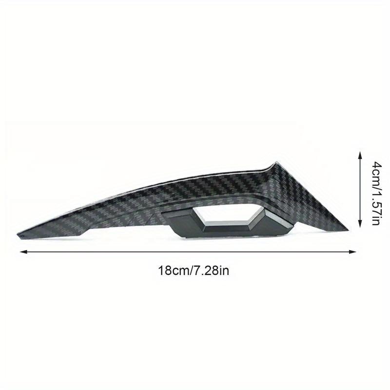 Carbon Fiber Motorcycle Wind Wings Self-Adhesive Aerodynamic Front Spoilers