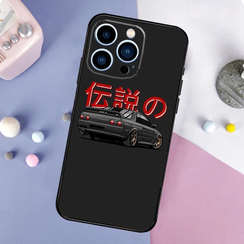Apple Iphone15 Pro Mobile Phone Case Jdm Skyline Car Mobile Phone Case Is Painted And Anti-Drop Huawei Anti-Drop.