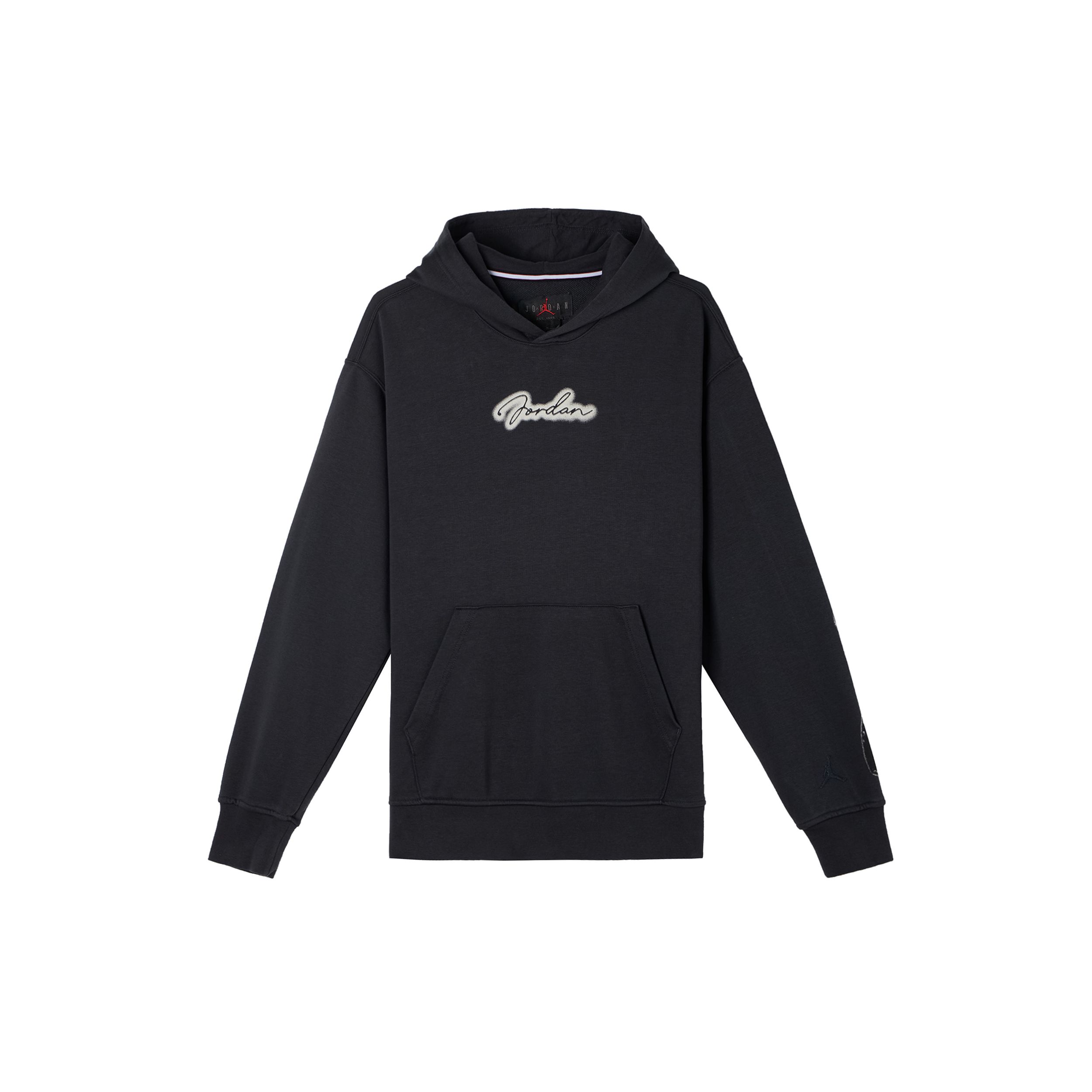 Jordan Men's Black Mvp Fw24 Knitted Pullover Hoodie Long Sleeve Sweatshirt Sweatshirt Hv9225045 Cm