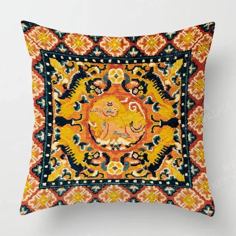 Herbst Wohndeko Herbst Wohnzimmer Überwurf Kissenbezug Sofa Boho Kissenbezug Persien