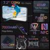 Cubot Smartphone Note 60 6GB RAM 128GB ROM Schermo da 7,2 pollici 120Hz Fotocamera da 48MP Batteria da 7000mAh