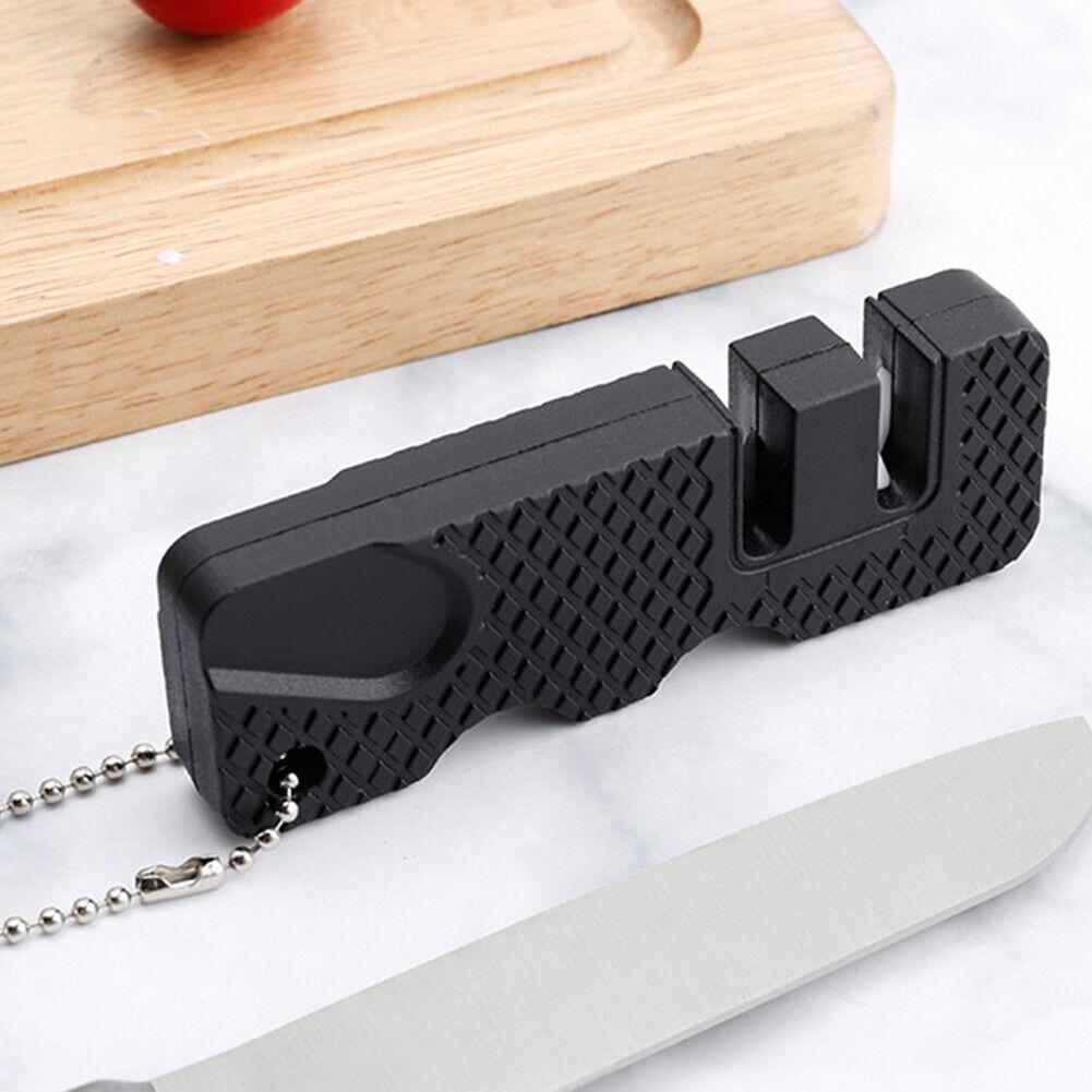 Tungsten Ceramic Carbide Cutlery Whetstone Sharpener Fish Hook Pocket Sharpener