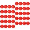 PRETYZOOM 50pcs Empty Colored Round Capsules 5cm Vending Machine Capsules Lottery Balls Small Bingo Raffle Drawing Balls