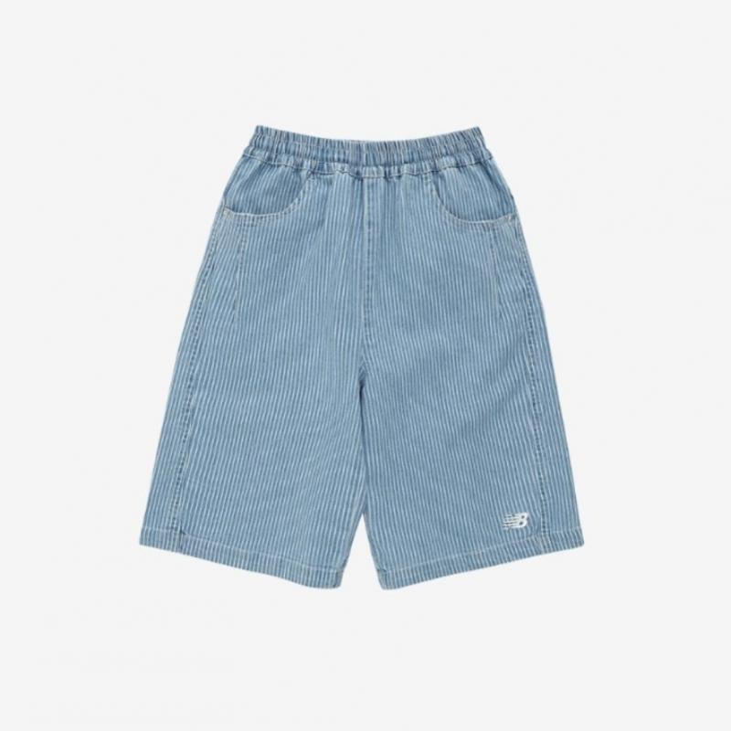 New Balance Kids Bermuda Denim Pants B1 Nk9vg2501u 15 55 99
