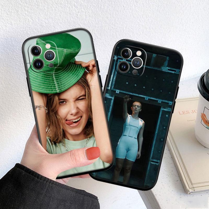 BF81 Millie Bobby Brown Soft Shell Phone Case for Redmi Note 13 14 Pro+ Plus A3 A3X 13X 13C 13R 14S 14C 14R