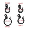 20 Pcs Garden Pipe Connection Fastening Clips DN12 DN16 DN20 DN25 Pipe Tightening Buckles Irrigation System Hose Fixed Tool
