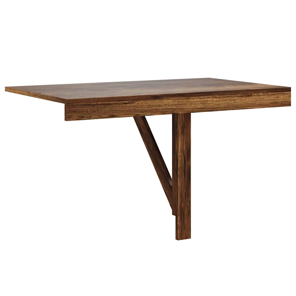 Vidaxl Foldable Coffee Table, Smoked Oak, 100X60X56 Cm