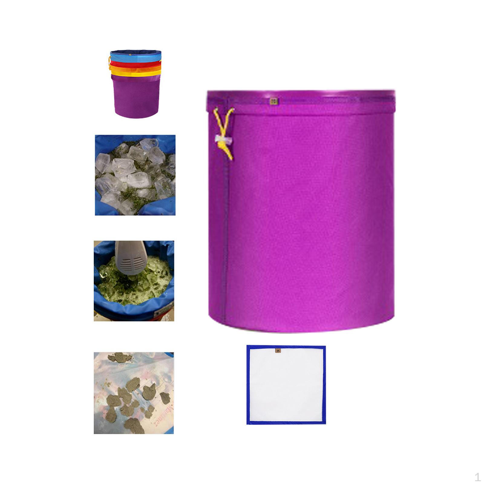 

5 Gallon Nylon Strainer Bag for Kitchen Use with Pressing Screen