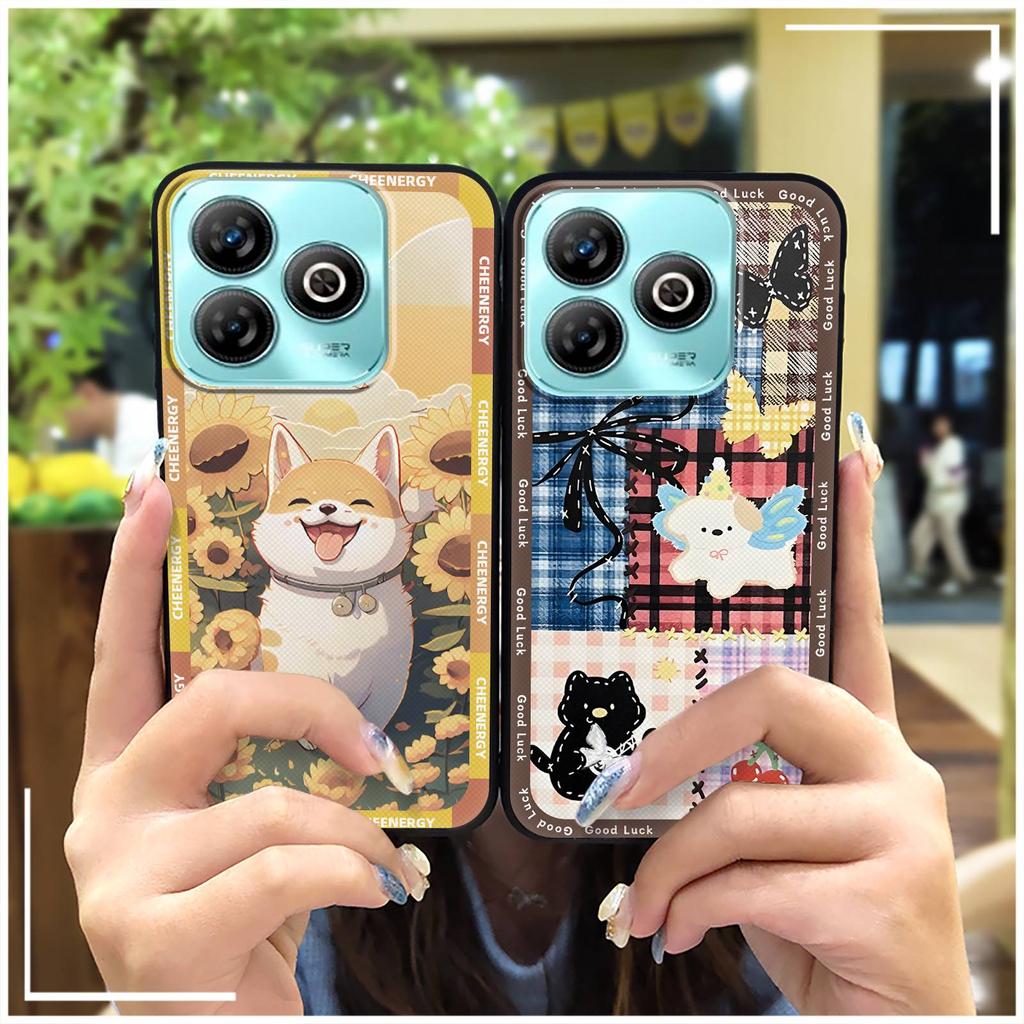 Modedesign Wasserdichte Handyhülle Für ZTE Blade A75 4G/Z2359 Silikon Langlebig Stoßfest Schmutzabweisend Vollständiger Schutz TPU