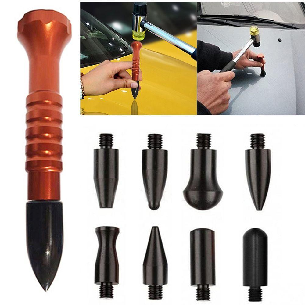 10Pcs Fix Dent Repair Tool Kits Knock Down Tap Down Pen Car Body Dent Removal Tools  for Dent Remove