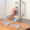 Folding Cabinet Hardware Folding Door Hinges Silver Easy Installation Folding Hinges Folding Hinge Easy Installation