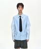 ADSB ANDERSSON BELL Double Layered Stripe Shirt Atb1585M(Blue)