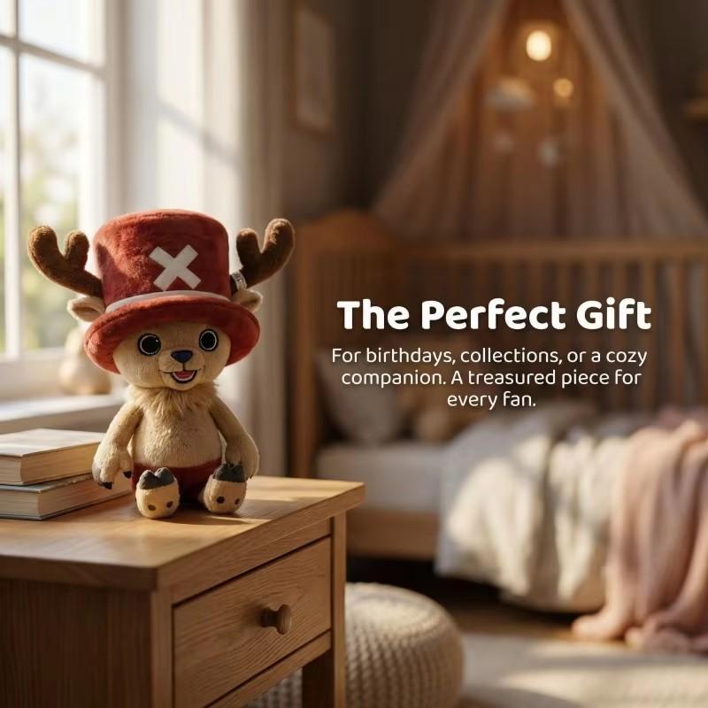 NEW One Piece Chopper Plush Toy Cute Cartoon Anime Movie Merchandise 20-26cm Plush Doll Perfect As A Festive Birthday Gift