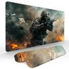 Snow tactical sniper large gaming Mouse Pad NonSlip Durable Desk Mat with Stitched Edge pc accessories Gaming mats Extended pad