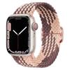 Nylon Strap for Apple Watch Ultra 2 Band 49mm 40mm 44mm 41mm 38 45mm Elastic Braided Loop Bracelet IWatch Series 9 8 7 6 SE 5 4