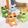 Herausspringender Augen Drache Quetschspielzeug Angst Stressabbau Sitzender Cartoon Drache Knet-Sensorisches Spielzeug Weicher Stressball Tierisches Fidget Spielzeug