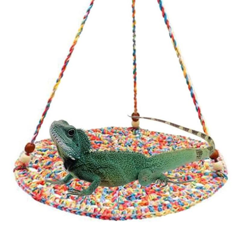 

Качели для хомяков, рептилий, подвесная кровать, гостиная, спальная кровать, качели, игрушка, гамак, декор для птиц, гекконов
