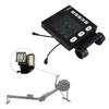 LCD Display Health Tracking Rowing Machine Counter Fitness Speedometer for Accurate Exercise Data and Health Monitoring