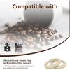 2pcs 54mm Silicone Steam Rings, Silicone Grouphead Gasket Replacement Part for Breville Espresso Machine 878/870/860/880/810/840/450/500 and Sage