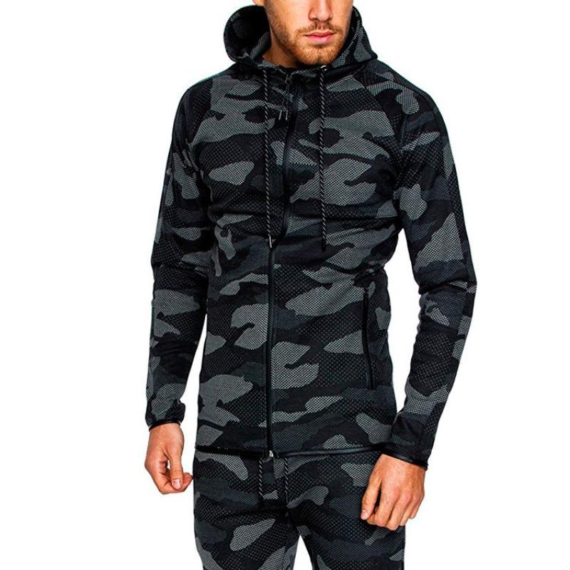 Nuovi top mimetici da uomo per esterni, abbigliamento mimetico a sublimazione, giacche cardigan