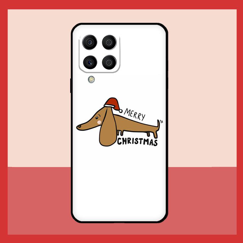 Dachshund Silhouette Dog Case For Samsung Galaxy M12 M52 M06 M16 M36 M56 M33 M15 M55 M31 M13 M14 M53 M32 M35 M34 M54
