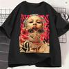 Oversized T-Shirt Summer Singer Doja Cat T Shirts 100% Cotton Tee Shirt for Man Y2K Classic Plu