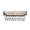 Travel Clothes Hanger With Fabric Clothespins And Letter Pattern For Portable Laundry Drying During Trips