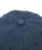 KNITTED Palm Tree Logo Embroidered Ball Cap Navy