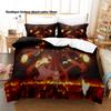 Anime Black Clover Asta Bedding Set 3D Printed Duvet Cover Pillowcase For Otaku Bedroom Home Textile Twin Full Queen King Size