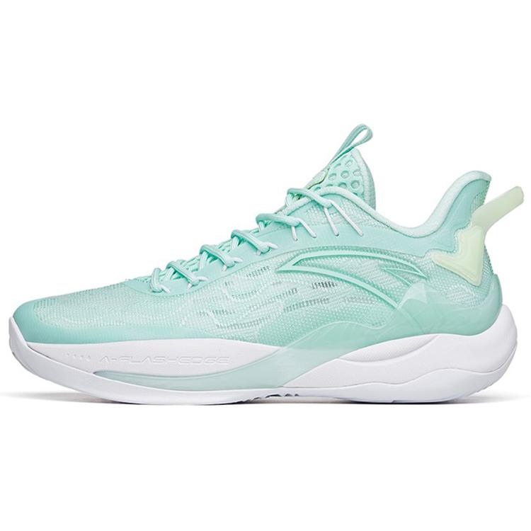 New Anta Mountain 2 Cushioning Anti Slip And Wear Resistant Low Top Basketball Shoes Light Aqua Green 112221601-3