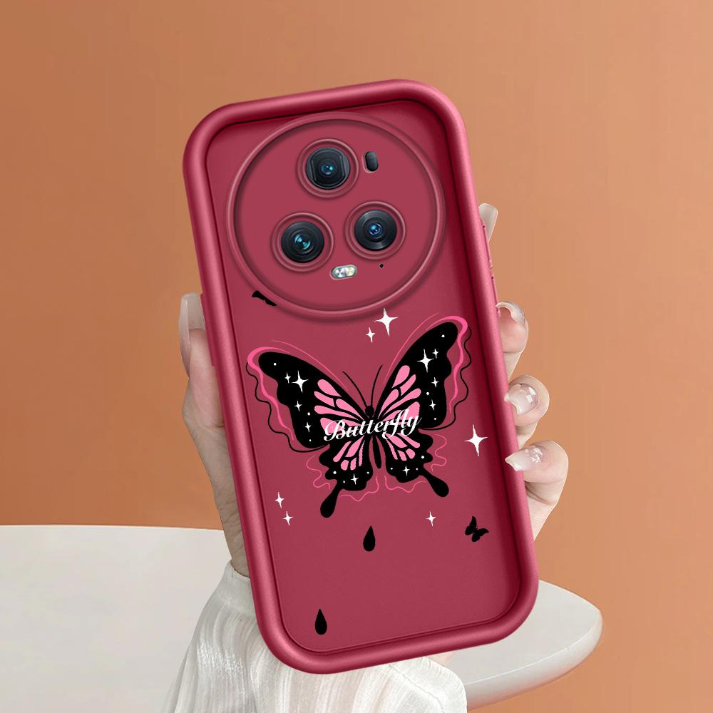 Soft Silicone Square Ladder Printing Pattern Phone Casing Full Cover Camera Shockproof Protection Rubber Case for Huawei Honor