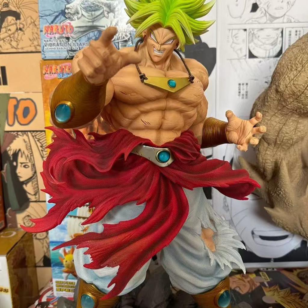 Toys CKJt Statue Dragon Ball Z Broly Figure Ssj3 Broly Super Saiyan PVC Action Figures 50cm/19.69inch Collection Mode Gifts