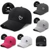 Womens Baseball Cap With Breathable And Cross Design Love Embroidery Heart