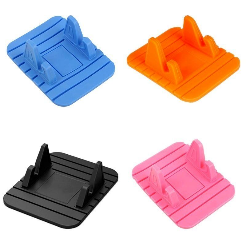 Car Dashboard Non-slip Mat Silicone Mount Phone Holder Pad For Samsung Xiaomi Pro Antiskid Soft Silicone Holder For Phone In Car