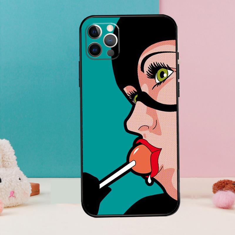 Nun Pop Art Phone Case For iPhone 17 Air 16 15 14 13 12 11 Pro Max 12 13 mini 15 16 Plus 16e Cover Coque