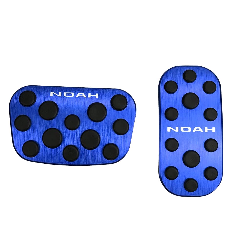 BOYOUS Toyota Noah 90 Series 2022 Aluminum Pedal No Tools Required NOAH Exclusive Design Brake Accelerator Cover Set [Latest Model] (January Onwards)