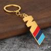 Car Keychain New Metal For BMW M Emblem E46 E36 E34 F10 E90 F30 E60 F30 E53 E30 E92 Sticker Alloy Styling Accessories Keyring blcp03