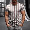 Loose Summer Breathable Lightweight Fabric Men's Casual Gathering Social Street Trendy T-shirt