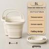 ZISIZ Folding Silicone Bucket