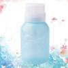Empty Alcohol Nail Art Polish Simply Remover Cleaner Pump Dispenser Bottle (Round Blue)