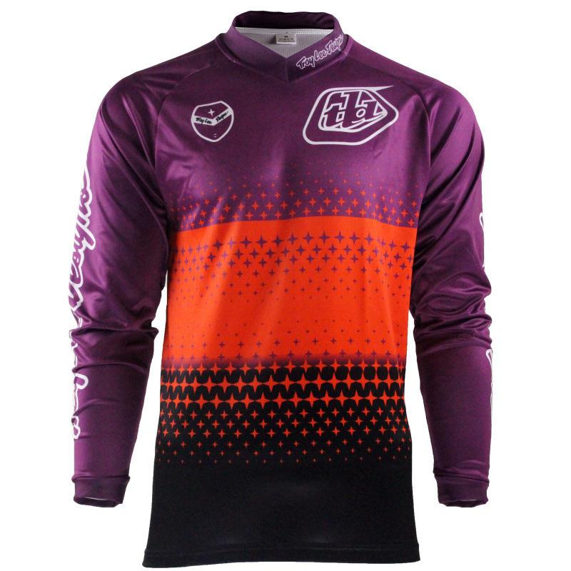 , off-road racing clothes, European and American sizes, loose version, long-sleeved T-shirt, quick-drying top, versatile and handsome