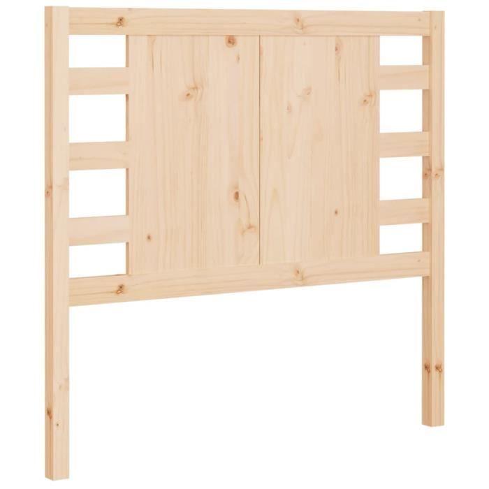 VidaXL Tête de lit 96x4x100 cm Bois massif de pin 818750