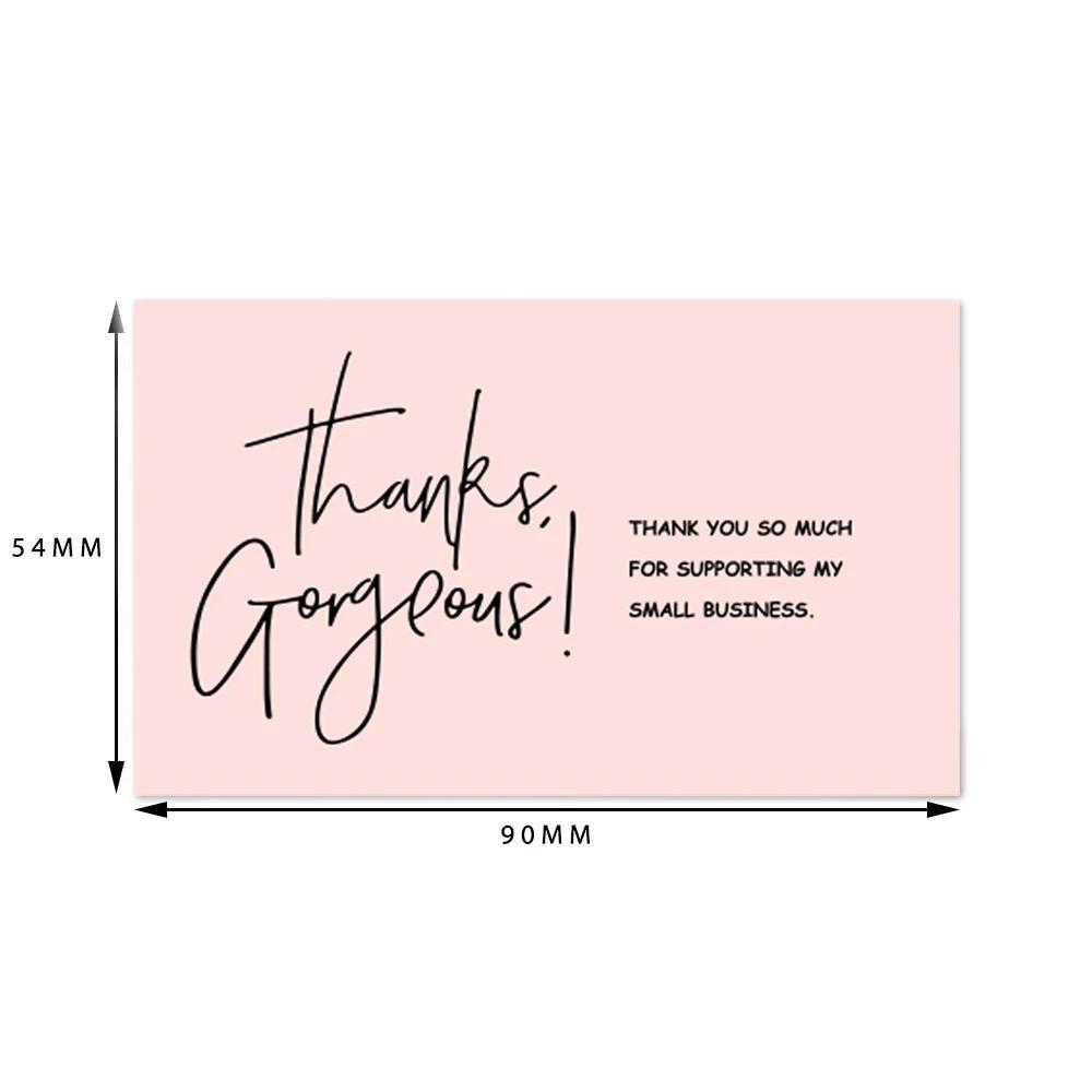 Package Inserts Online Retails Beyond Grateful Labels Appreciate Card Supporting Small Businesses Thank You For Your Order