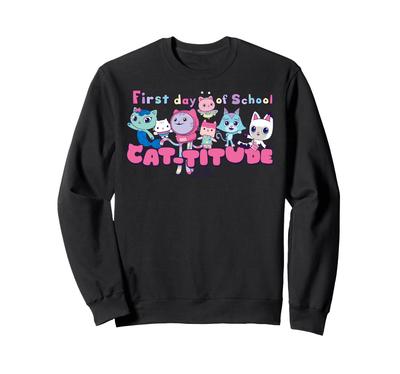 DreamWorks Gabby's Dollhouse Erster Schultag Cat-titude Sweatshirt