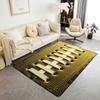 Erosebridal Golf Print Carpet,Golf Clubs Pattern Area Rug 4'11" X 3'3" for Bedroom Living Room Playroom,Sports Game Theme Indoor Floor Mat N