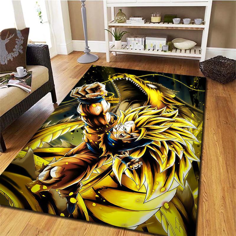 Dragon Ball Super Carpet Rug For Living Room Bedroom Home Sofa Decoration,kids Play Nonslip Floor Mat