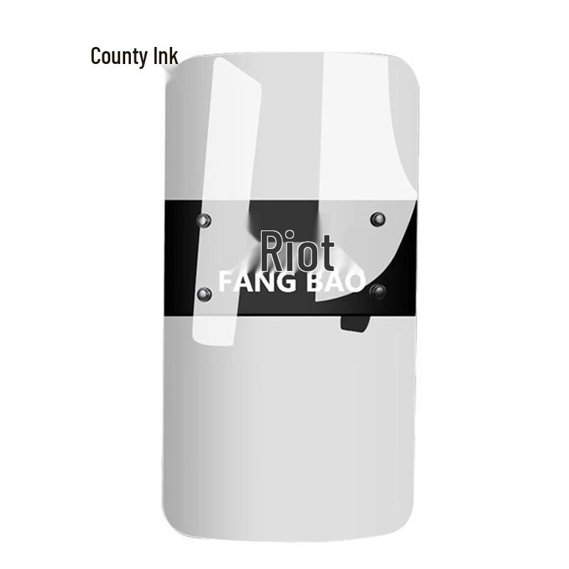 Rectangular PC Transparent Anti-Riot Handheld Shield